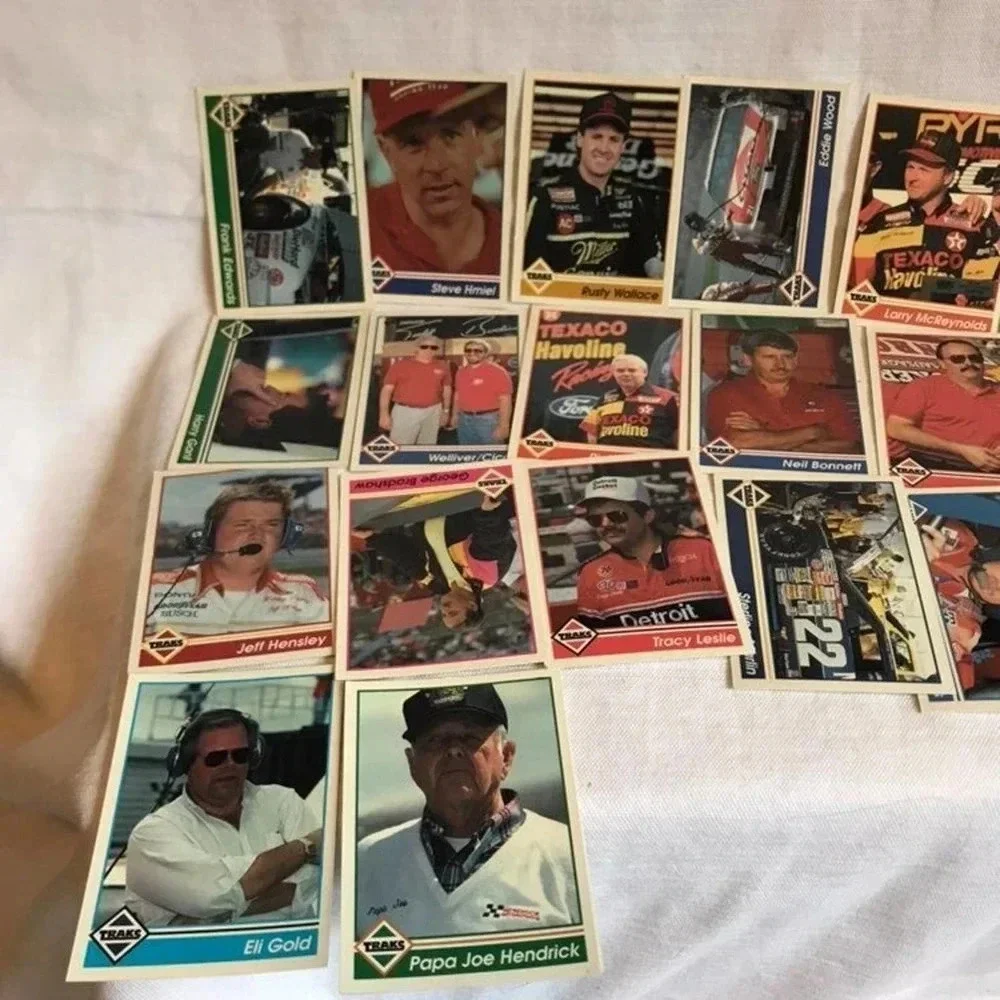 Vintage Race Cars / Car Racers Card Lot 20 Pieces